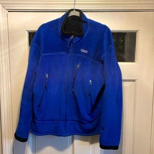 Patagonia Vintage R4 Fleece Jacket Blue Size L